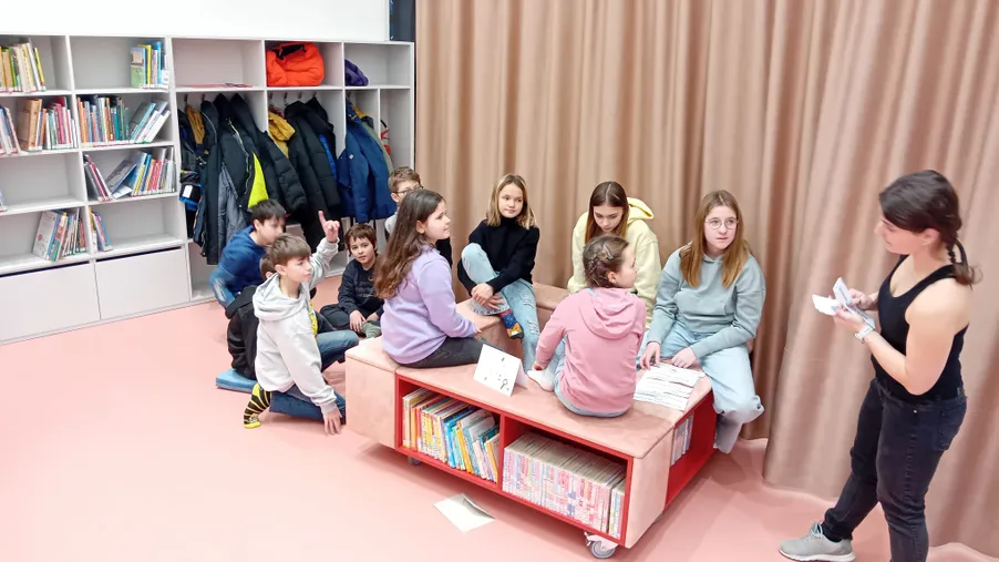 26.1. Páťáci v knihovně